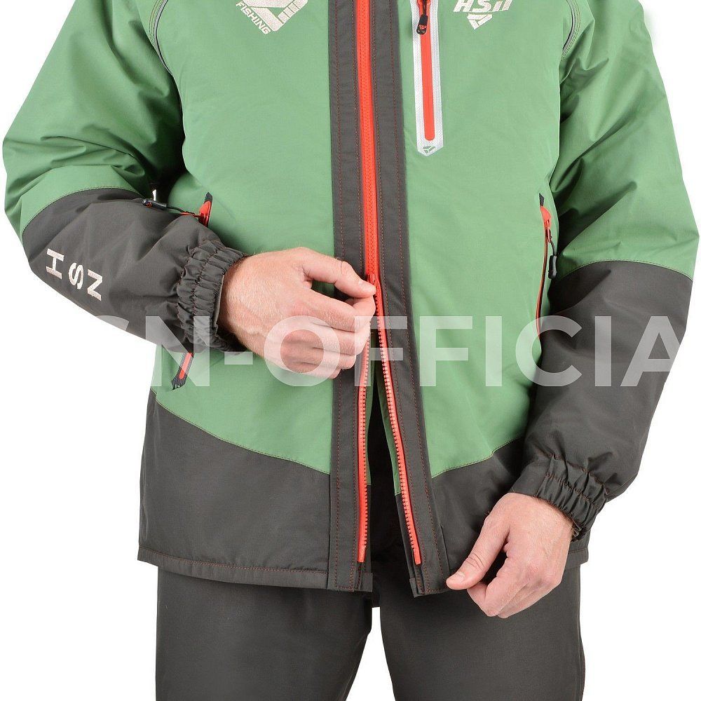 Костюм мужской демисезонный «Stalker III (-10)» (Hardguard), свет-зелены 98117-6