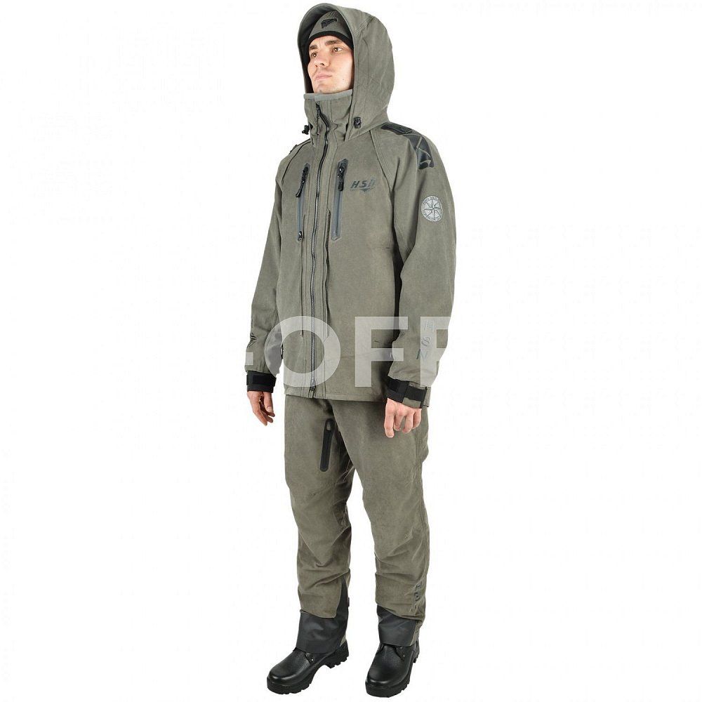 Костюм мужской демисезонный «Hunter II (-5)» (Islandiya), серый 98111-16